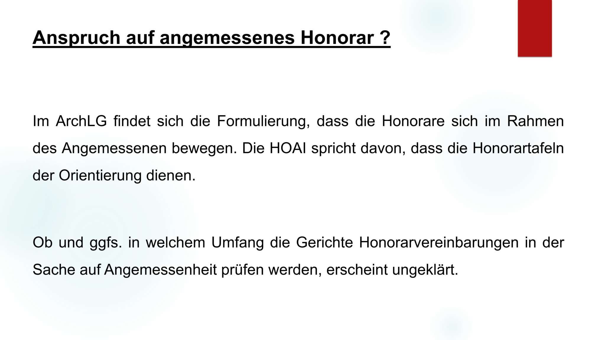 HOAI 2021 – Von Prof. Uwe Meiendresch